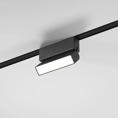 Фото товара Flat Magnetic Трековый поворотный светильник 5W 4000K Unity чёрный 85092/01