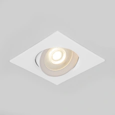 Фото товара Встраиваемый точечный светодиодный светильник 9915 LED 6W WH белый