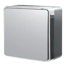 Изображение Выключатель одноклавишный Gallant (серебряный) W5010006
