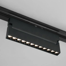 Фото товара Трековый однофазный светильник 20W 4200K Basic System Garda черный 85018/01