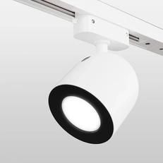 Фото товара Трековый однофазный светильник GU10 Basic System Ogma белый MRL 1005